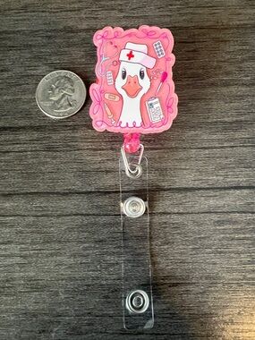 Nurse badge reel